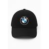 Bayko Bmw Siyah Şapka Renkli Logo