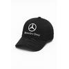 Bayko Mercedes Siyah Şapka Renkli Logo