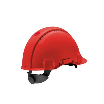 3M G3000 Nvı Havalandırmalı Baret Kırmızı