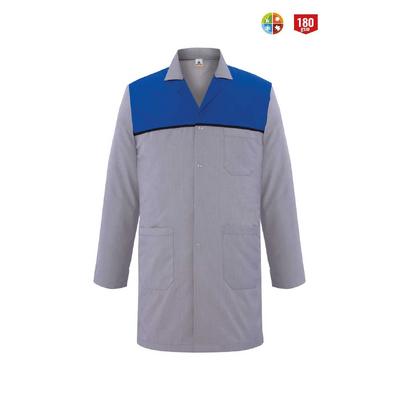 Myform İş Önlüğü Erkek Robalı Gri/Saks Mavi 06107