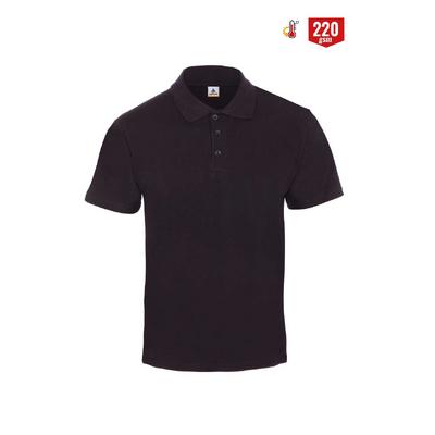 Myform 8103 Comfort Polo Yaka Kısa Kol Siyah T-Shırt