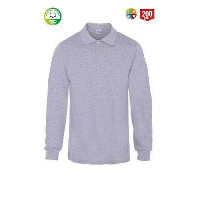 Myform 08107 T-Shirt Uzunkol Eco Polo Gri
