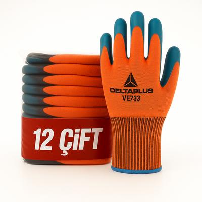 Delta Plus Ve733 Kesilmez Ve 250°C Isıya Dayanıklı / Yüksek Koruma İş Eldiveni – Profesyonel Seçim