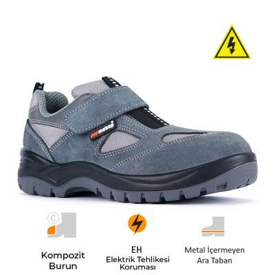Mekap Yalıtkan 157-S1 Nubuk Kompozit Burunlu İş Ayakkabısı