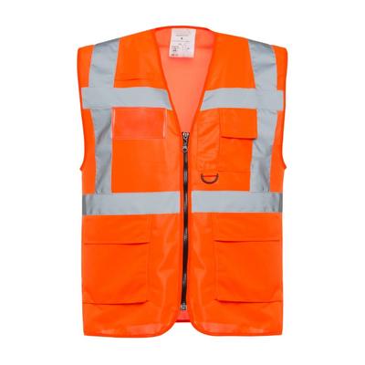 Myform 9146 Mühendis İkaz Yeleği Turuncu