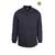 Myform T-Shirt Polo Uzun Kol Siyah Destekli 08108